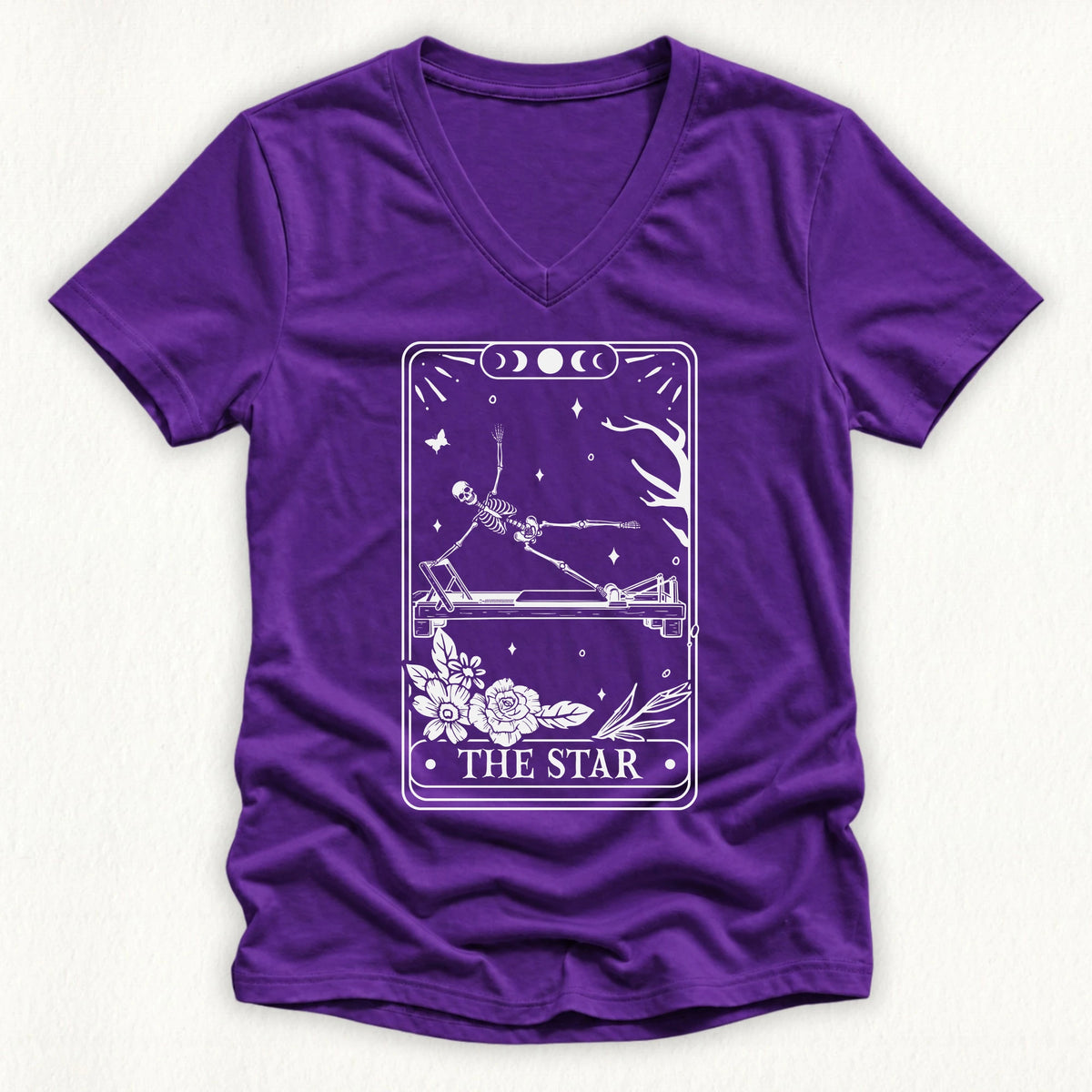 The Star Tarot Card Lady V-neck