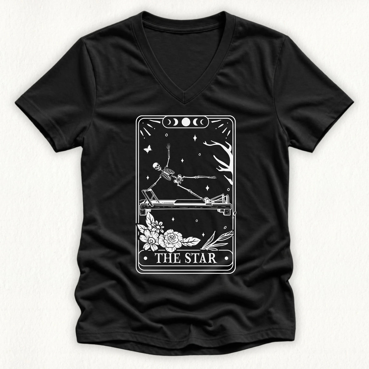 The Star Tarot Card Lady V-neck