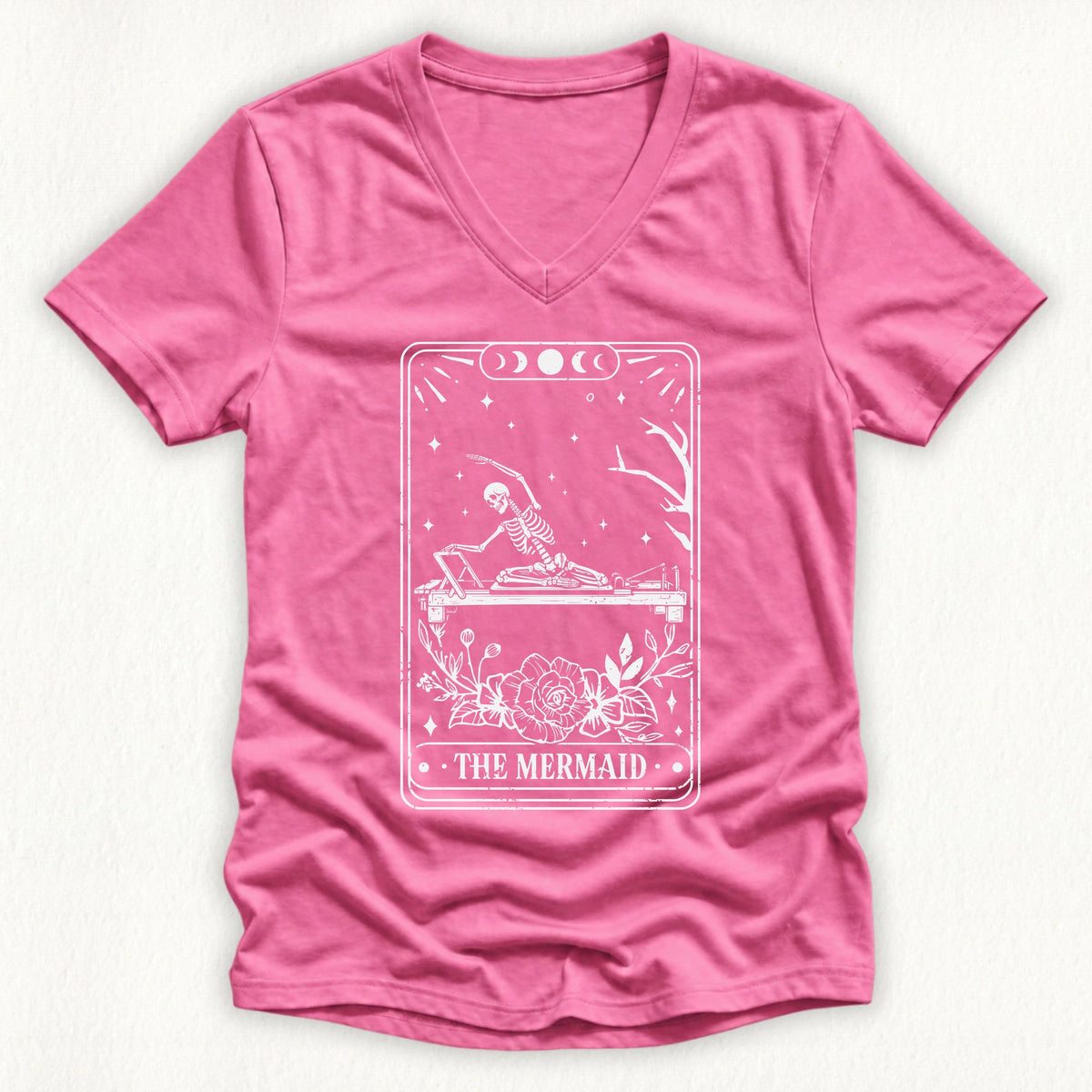 The Mermaid Tarot Card Lady V-neck