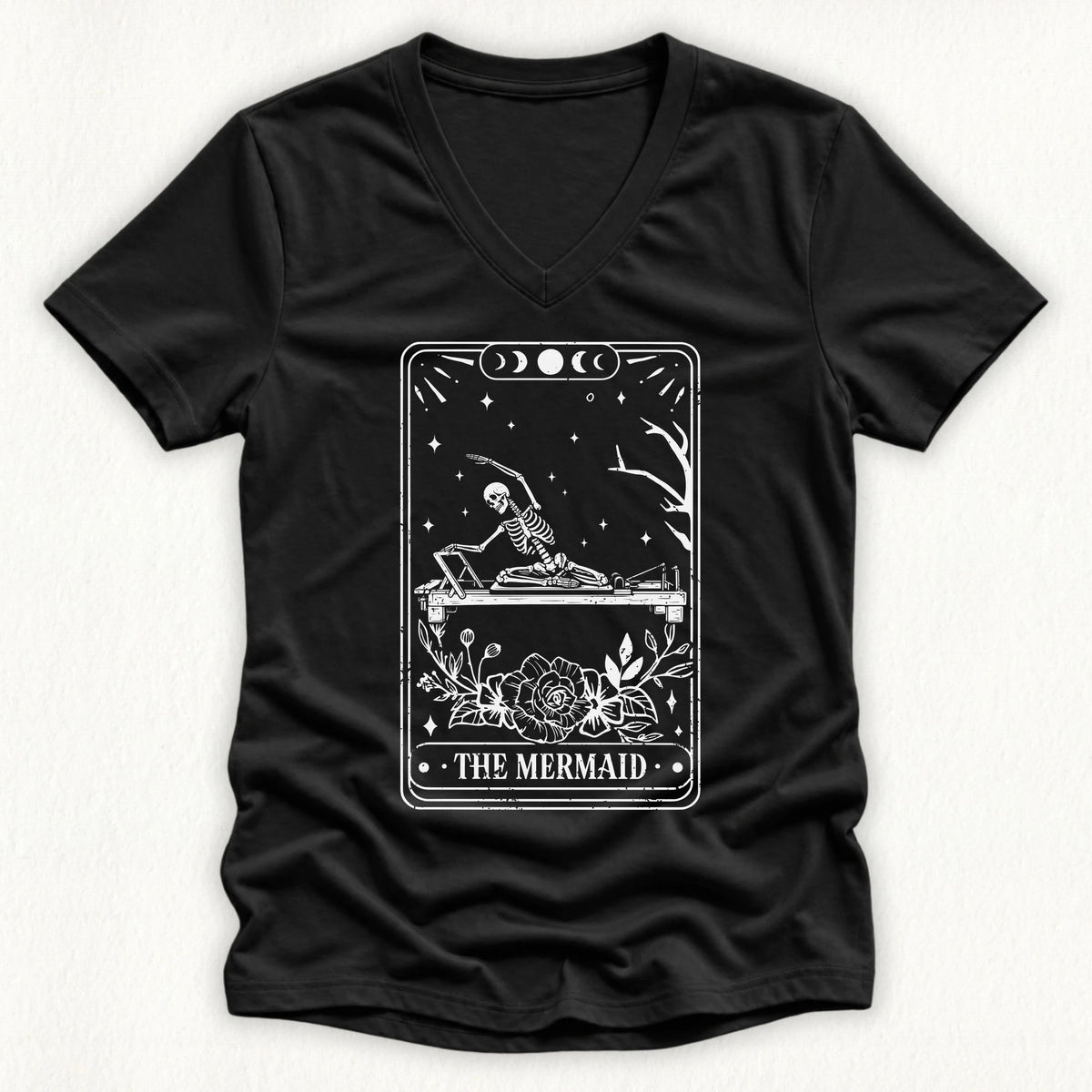 The Mermaid Tarot Card Lady V-neck