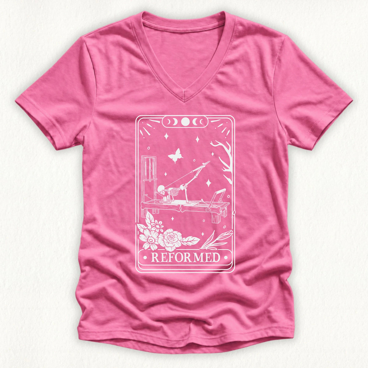 Reformed Tarot Card Lady V-neck