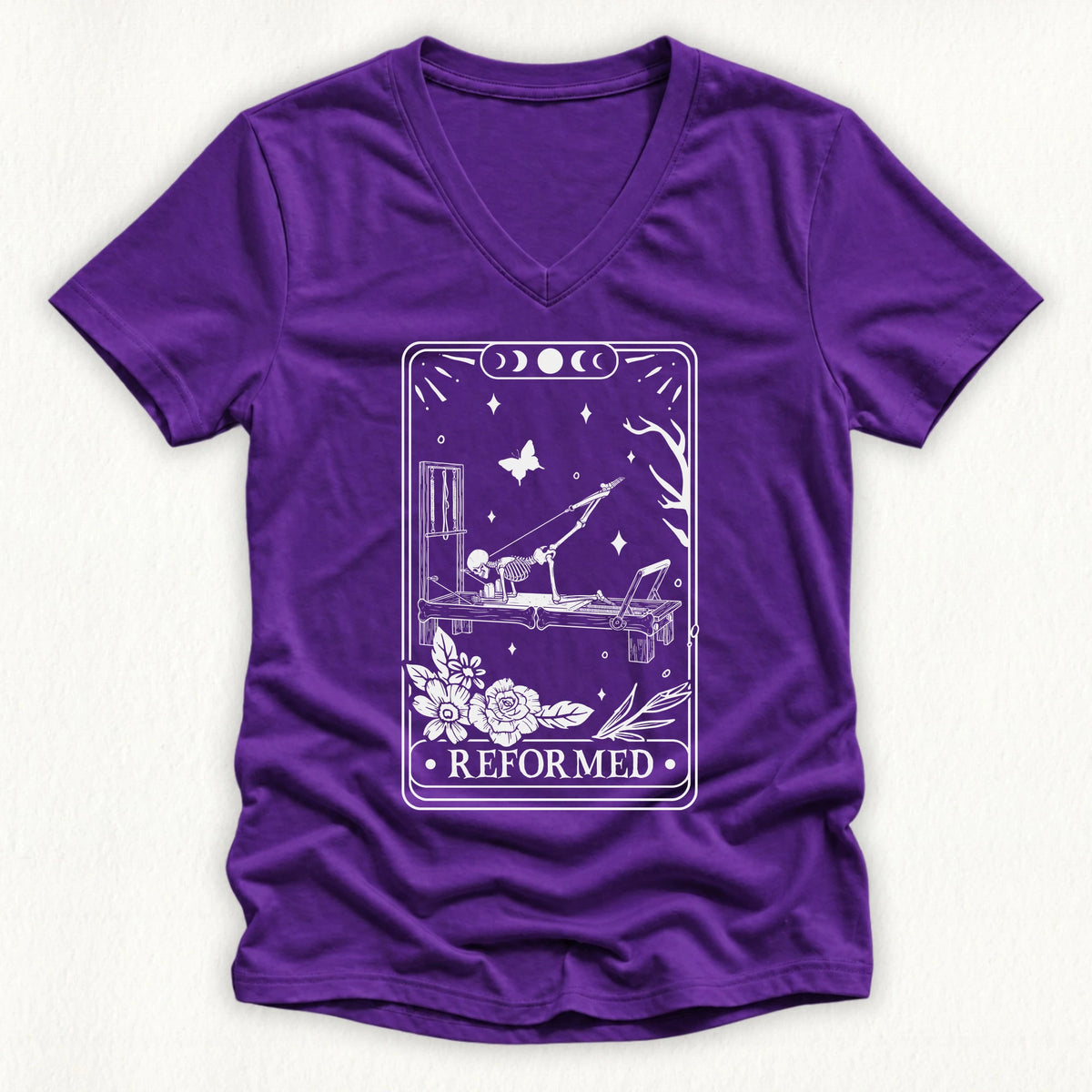 Reformed Tarot Card Lady V-neck