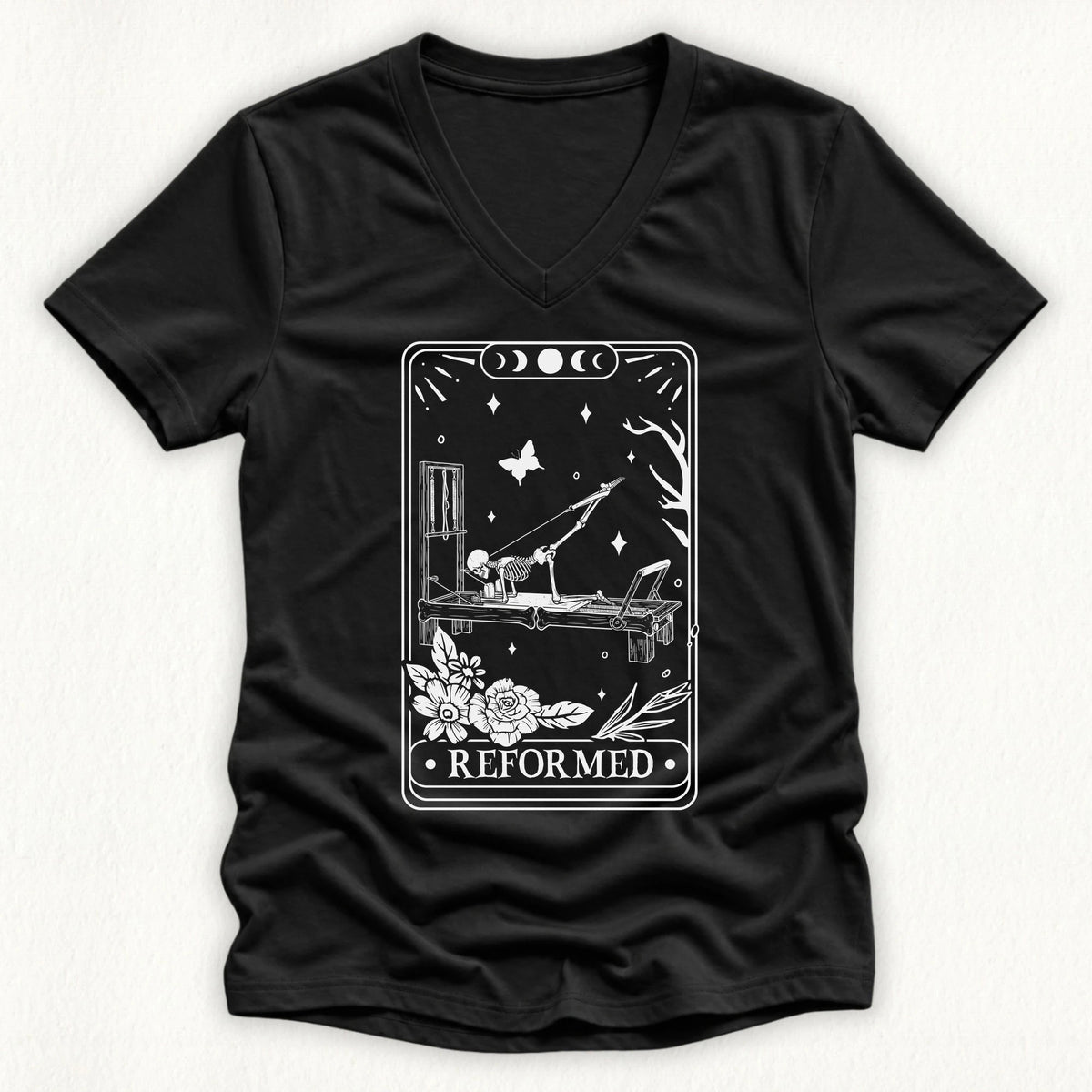 Reformed Tarot Card Lady V-neck