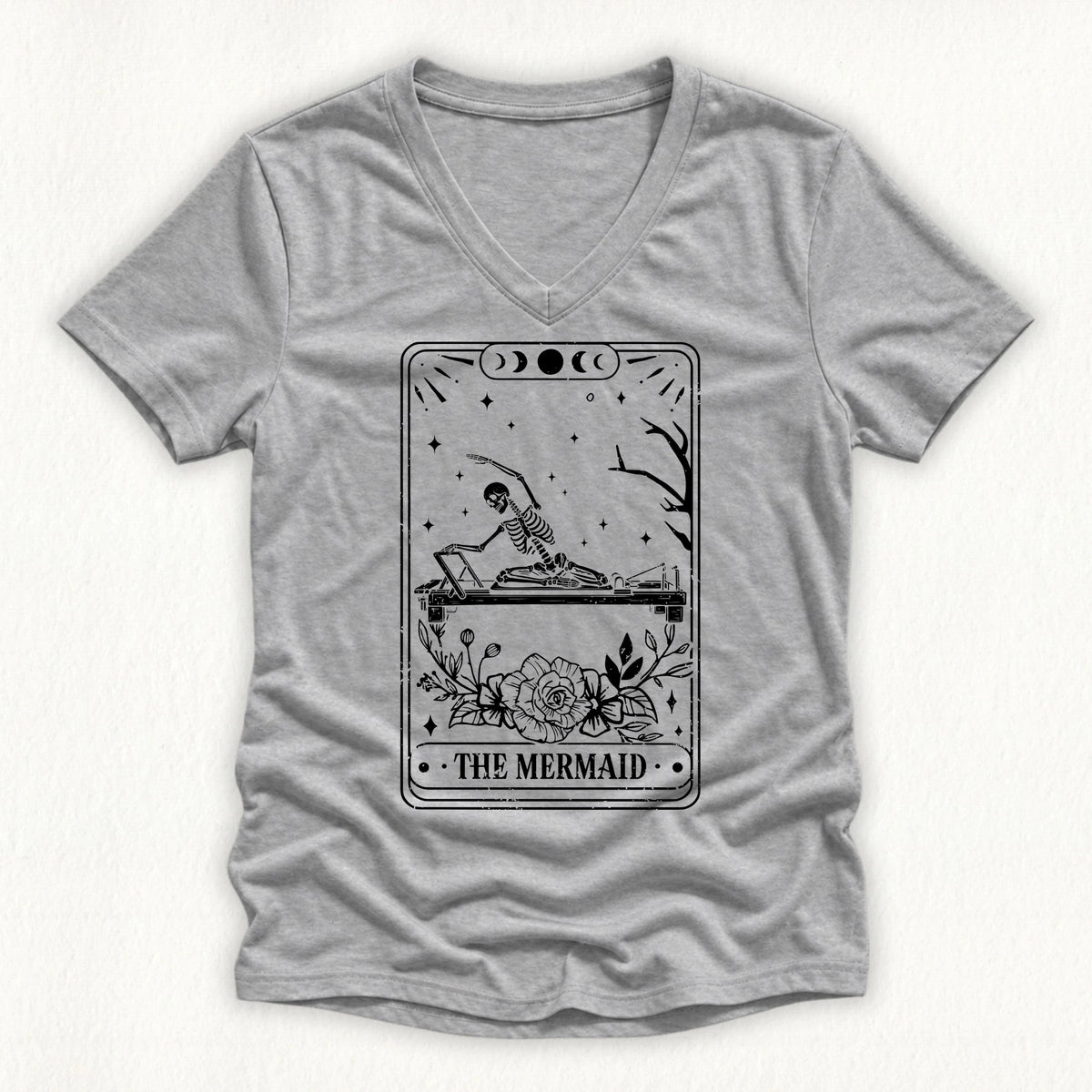 The Mermaid Tarot Card Lady V-neck