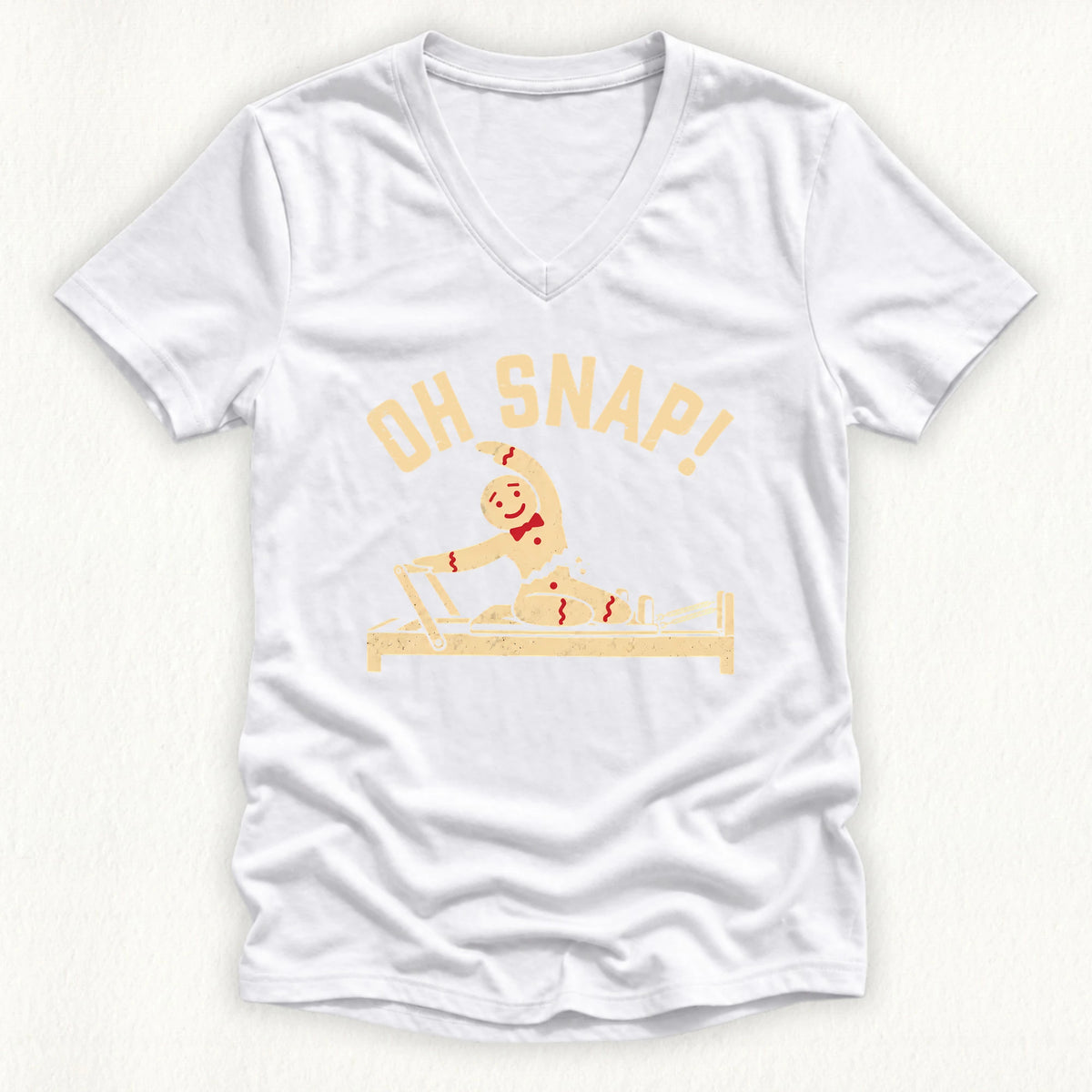 Gingerbread Snap Lady V-neck