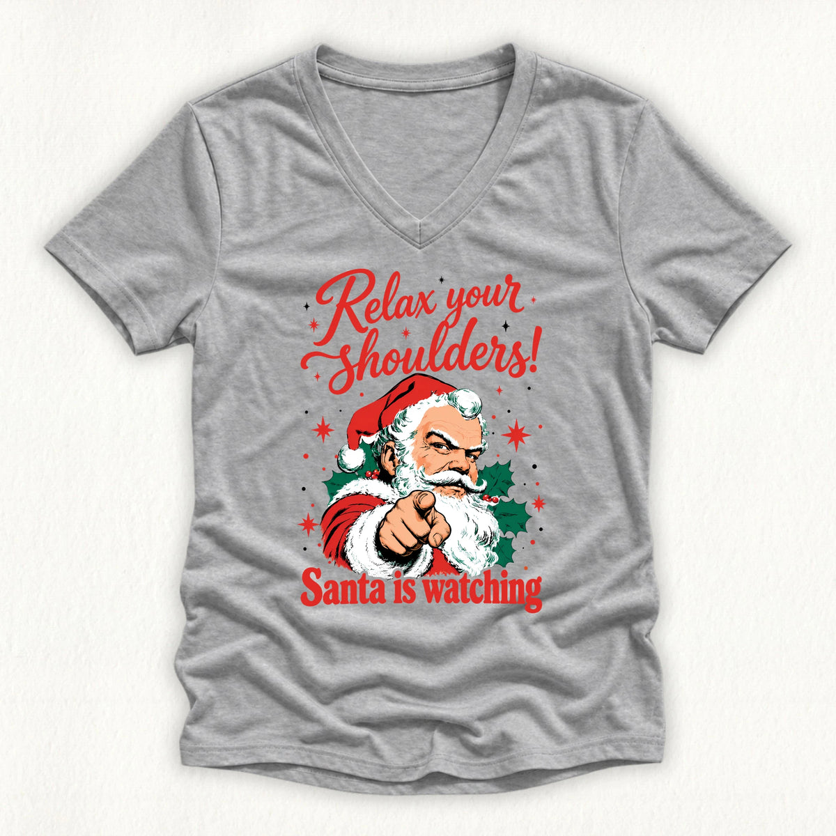 Relax Shoulders Lady V-neck