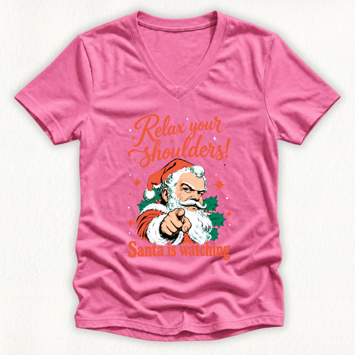 Relax Shoulders Lady V-neck