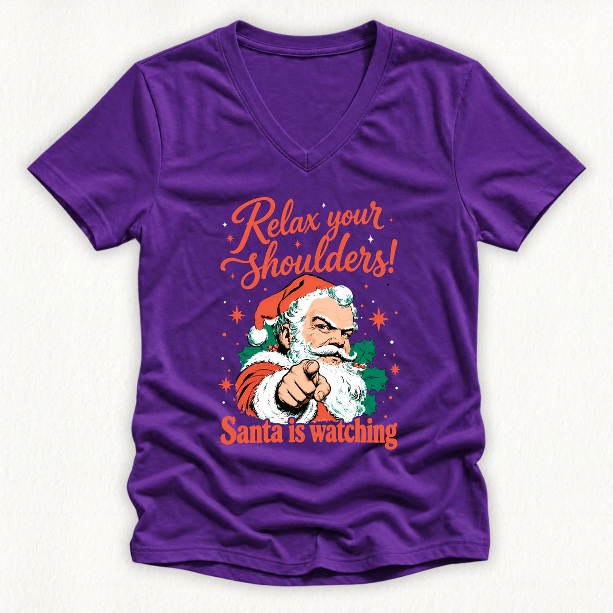 Relax Shoulders Lady V-neck