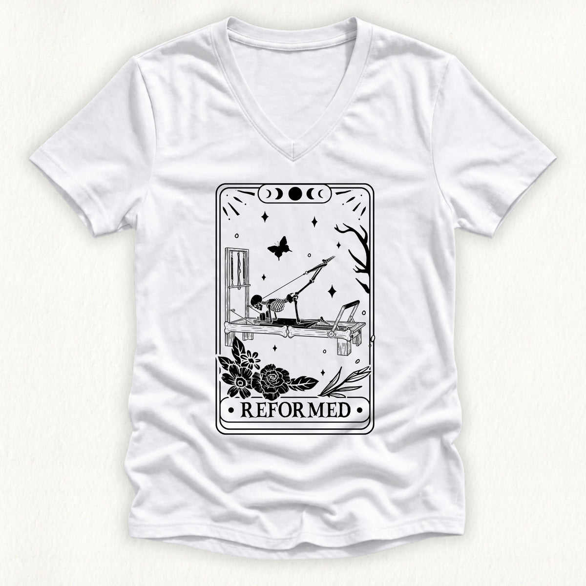 Reformed Tarot Card Lady V-neck