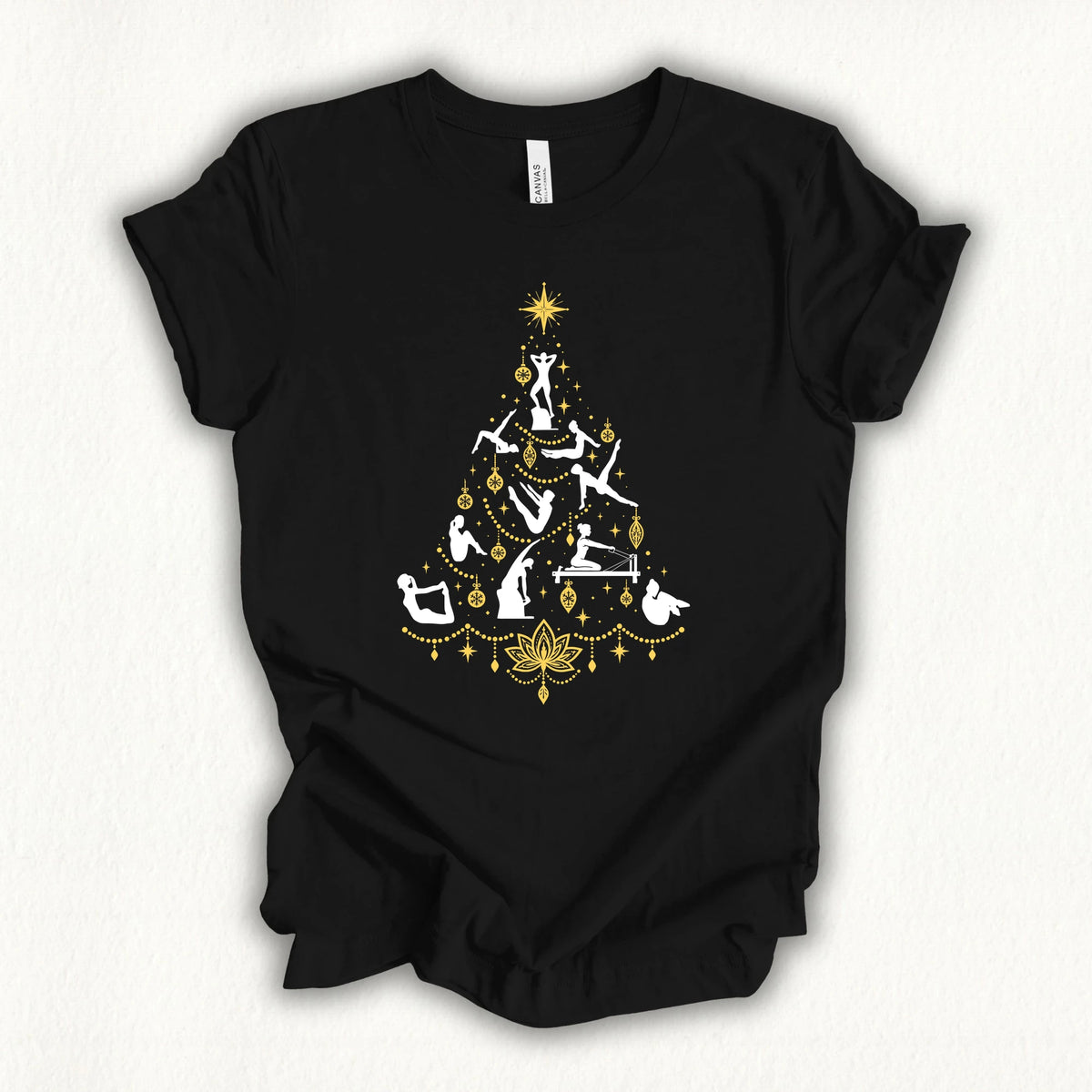 Pilates Poses Tree T-shirt