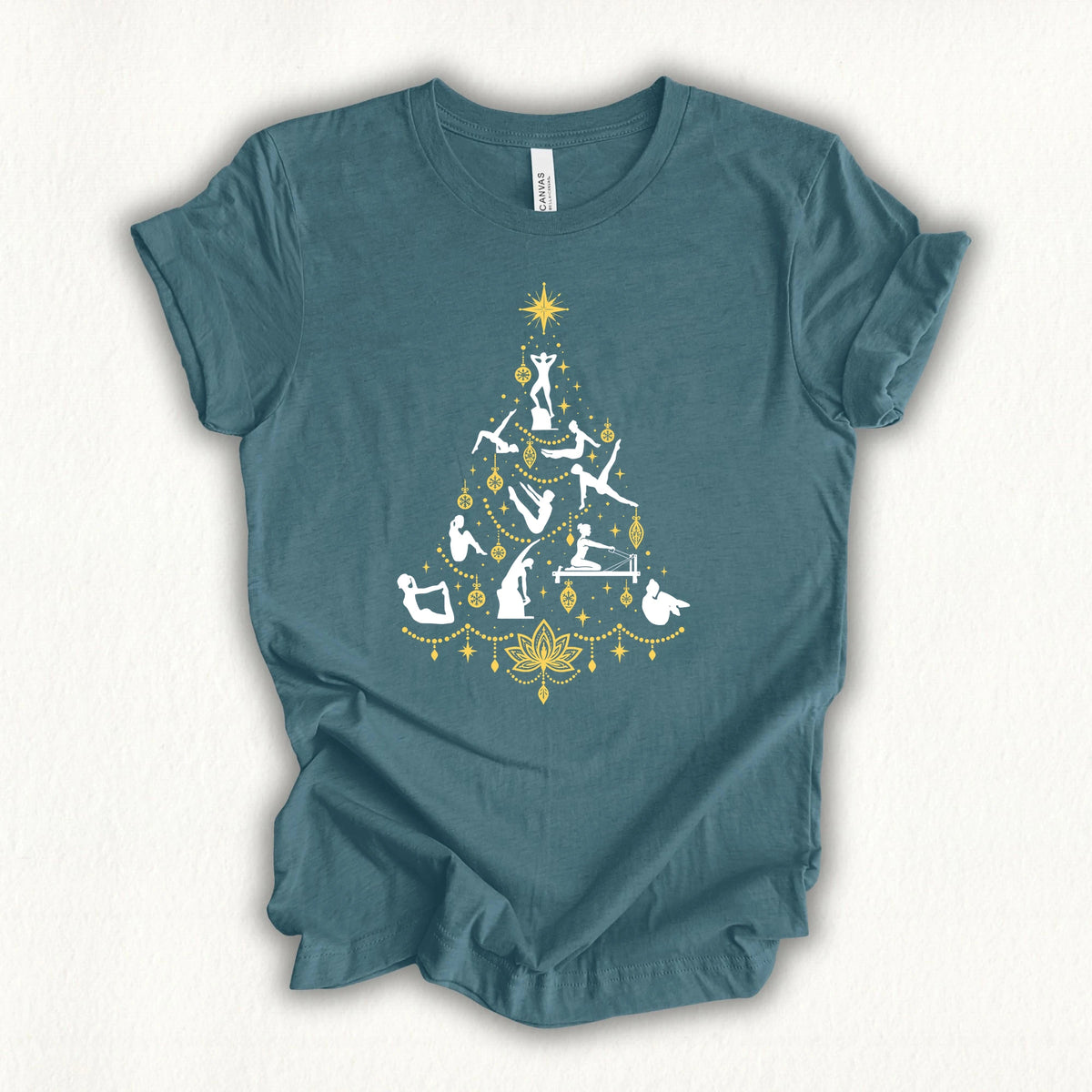 Pilates Poses Tree T-shirt