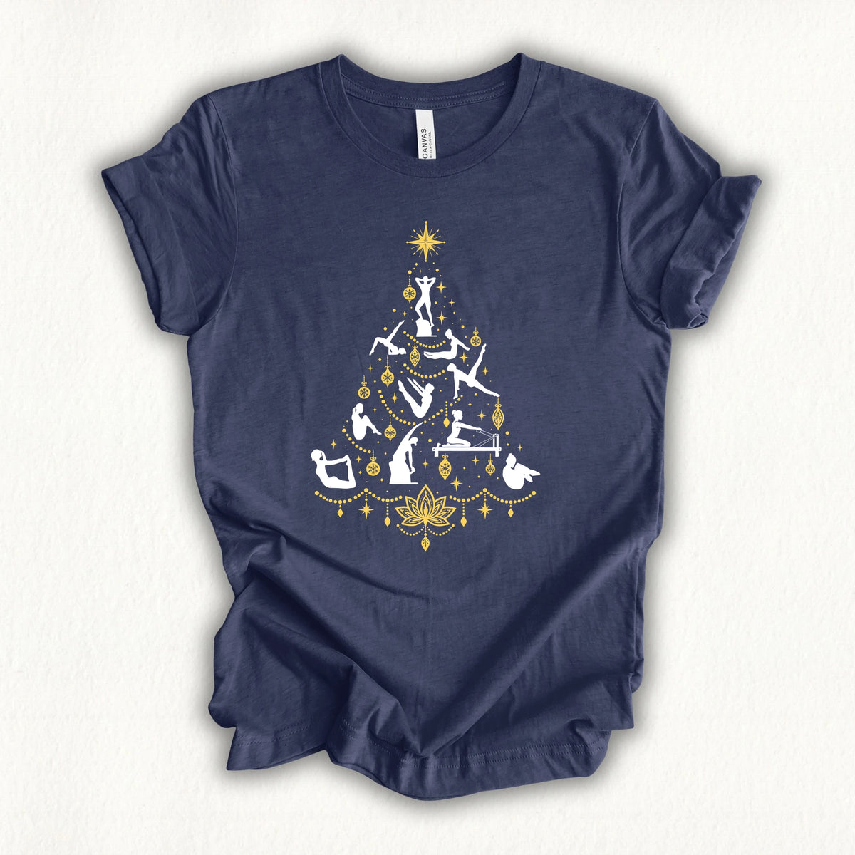 Pilates Poses Tree T-shirt