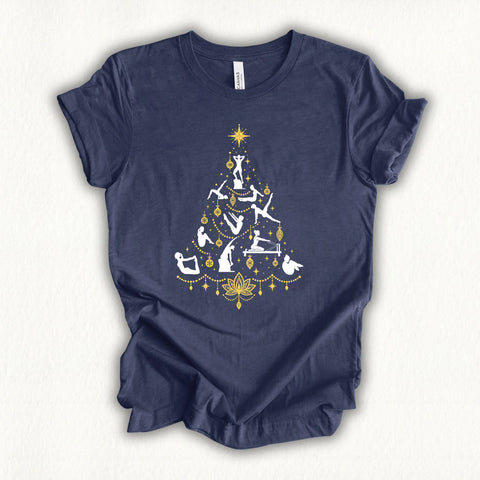 Pilates Poses Tree T-shirt