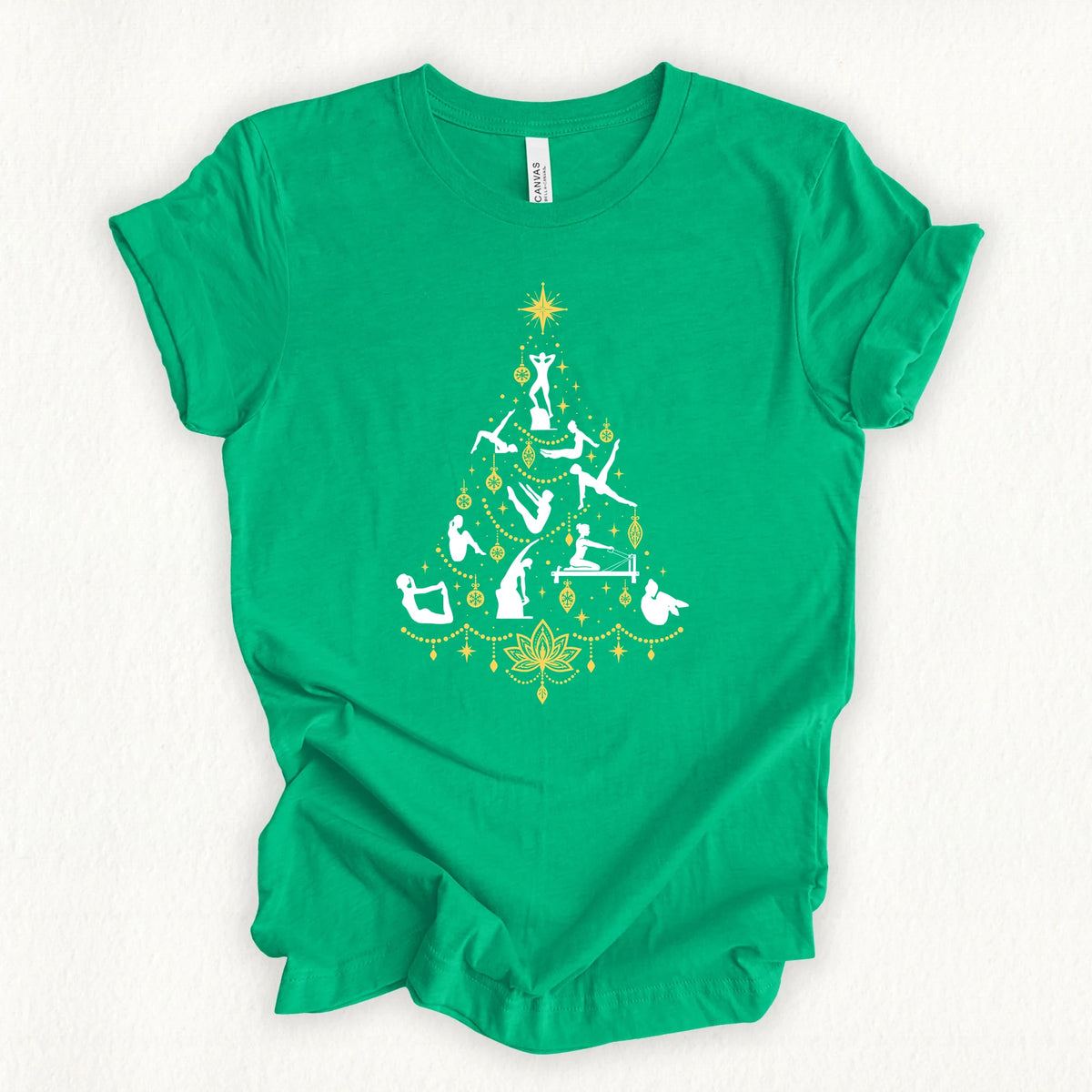 Pilates Poses Tree T-shirt