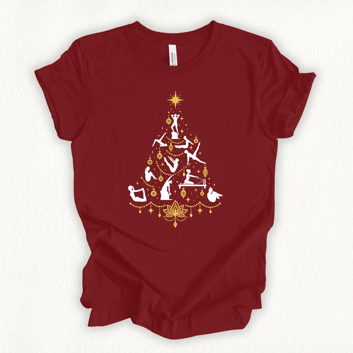 Pilates Poses Tree T-shirt