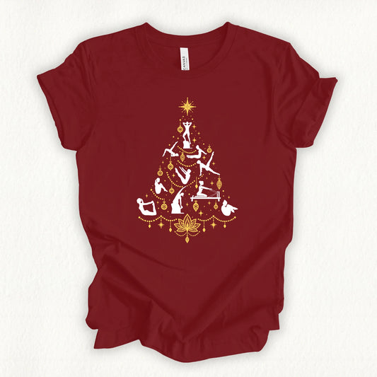 Pilates Poses Tree T-shirt