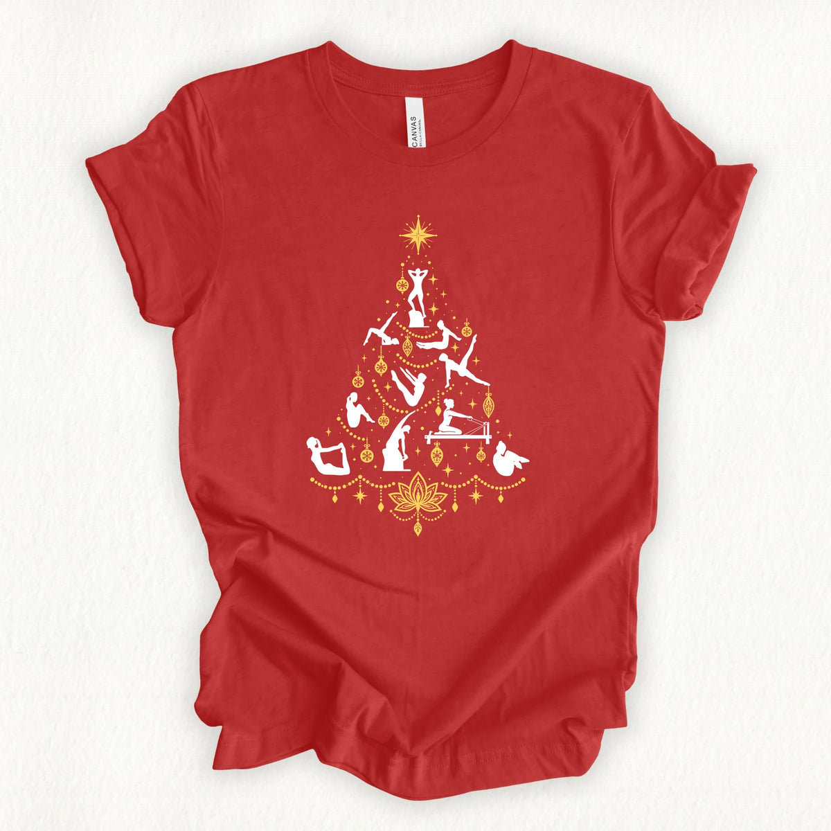 Pilates Poses Tree T-shirt