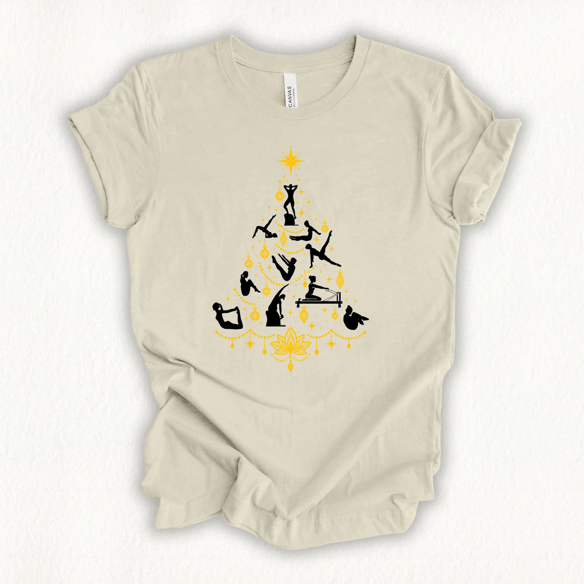 Pilates Poses Tree T-shirt