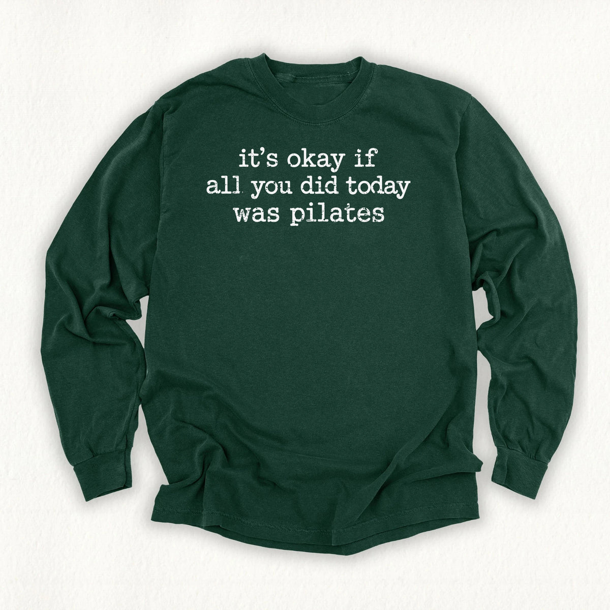Pilates All Day Long Sleeve T-shirt