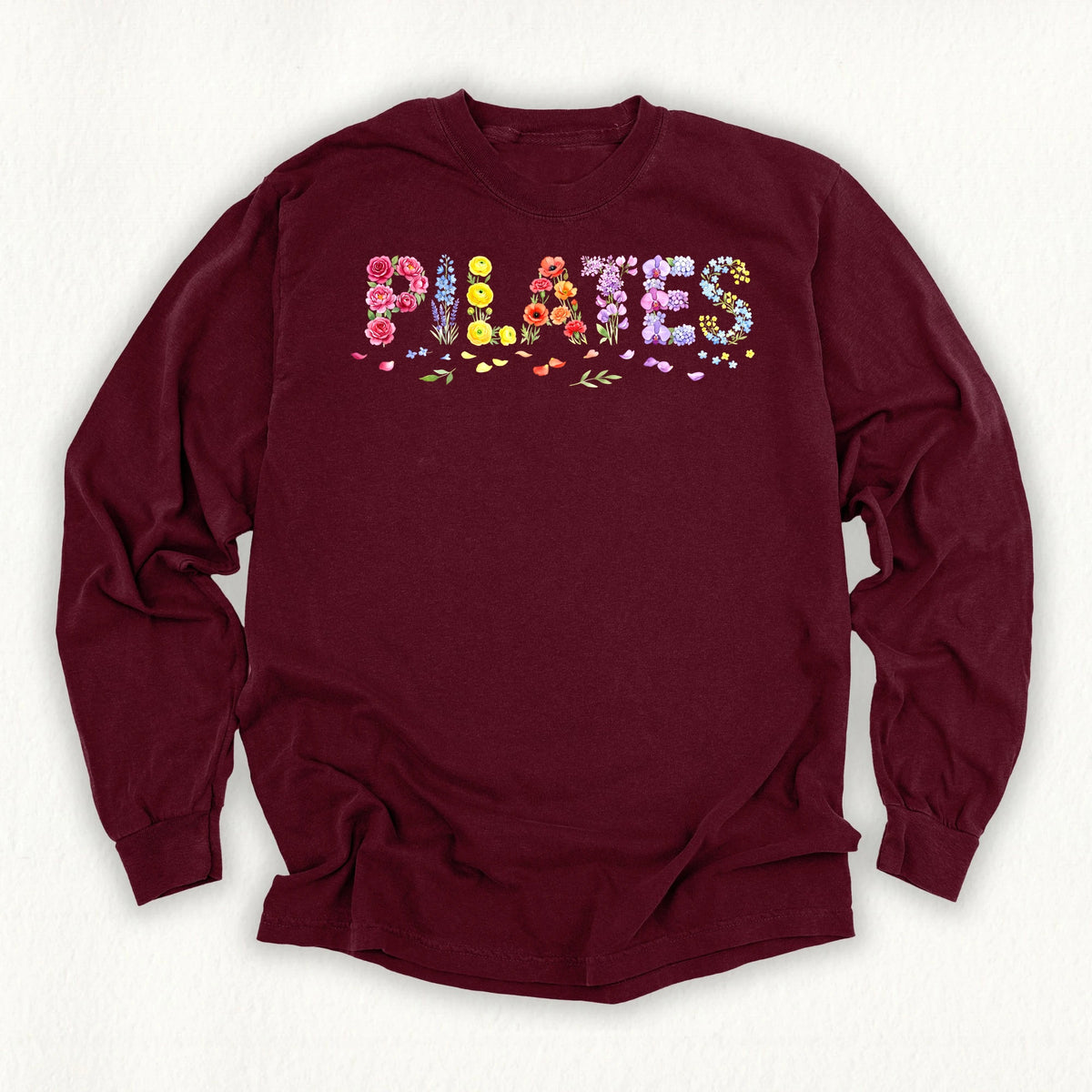 Colourful Pilates Long Sleeve T-shirt