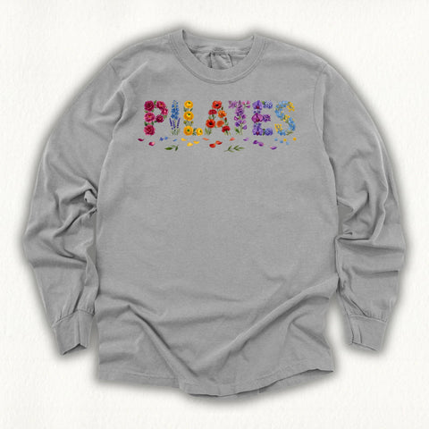 Colourful Pilates Long Sleeve T-shirt