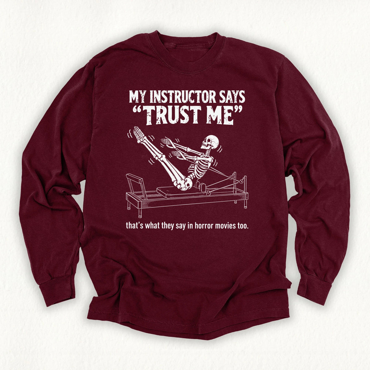 Horror Trust Me Long Sleeve T-shirt