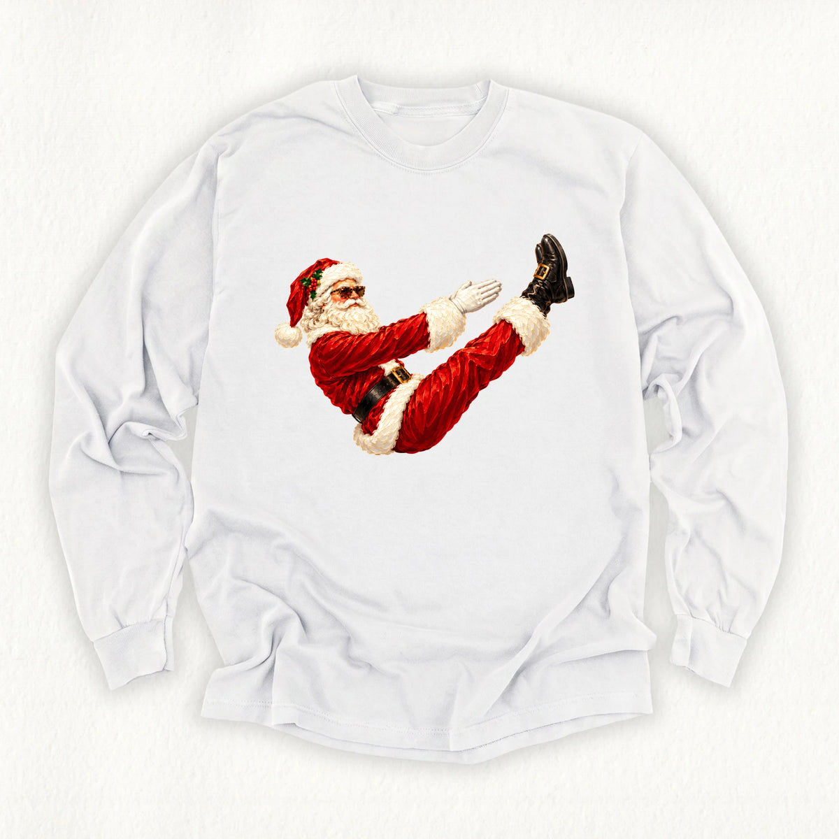 Santa Teaser Long Sleeve T-shirt