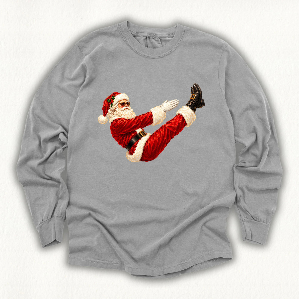Santa Teaser Long Sleeve T-shirt