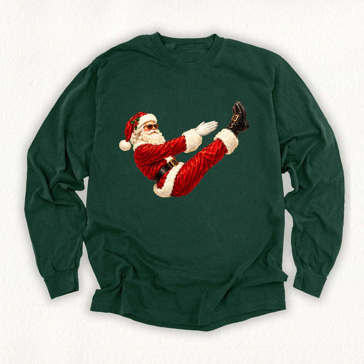 Santa Teaser Long Sleeve T-shirt