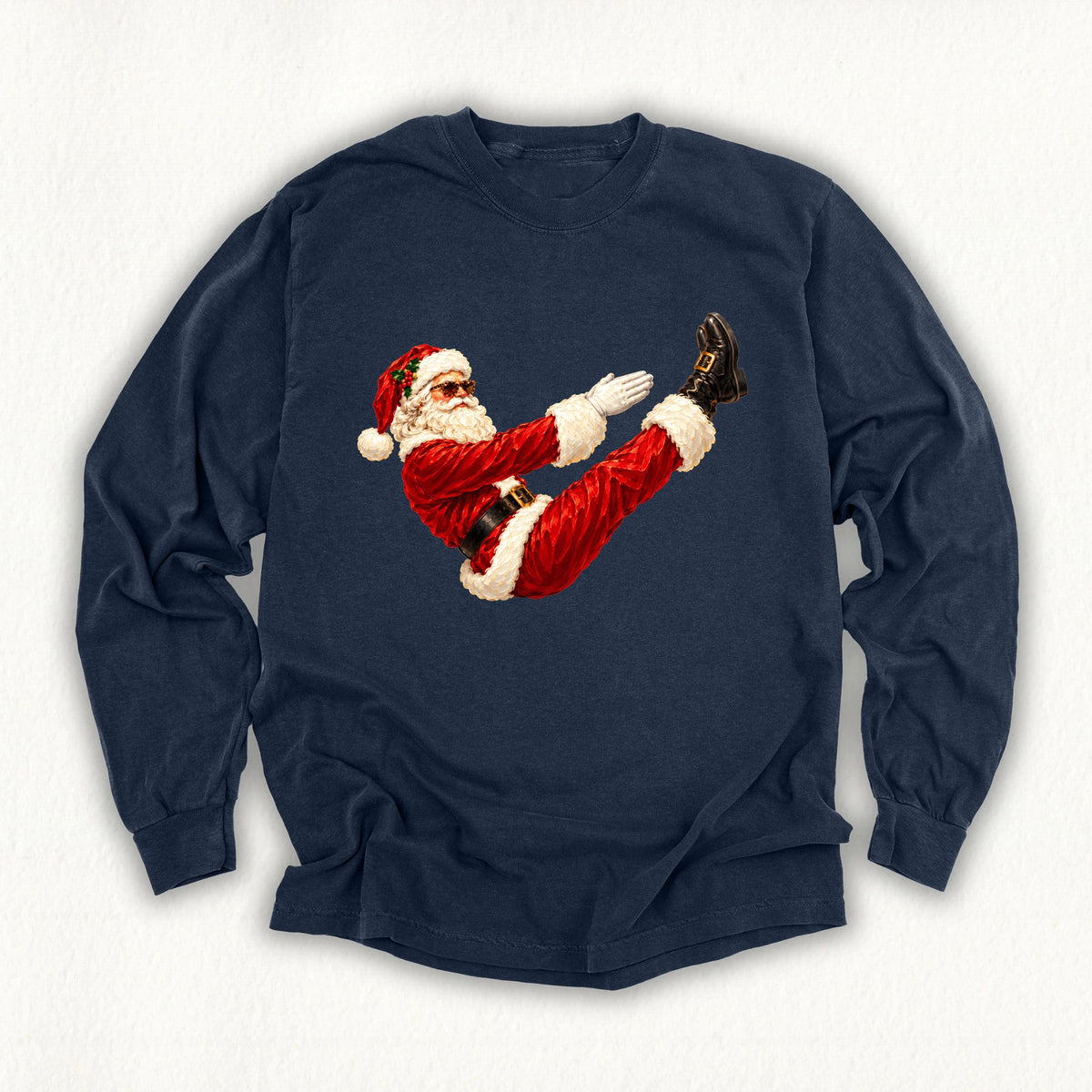 Santa Teaser Long Sleeve T-shirt