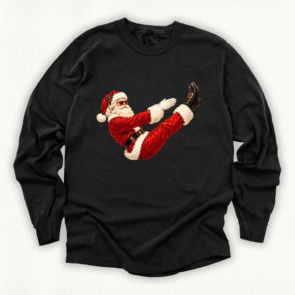 Santa Teaser Long Sleeve T-shirt