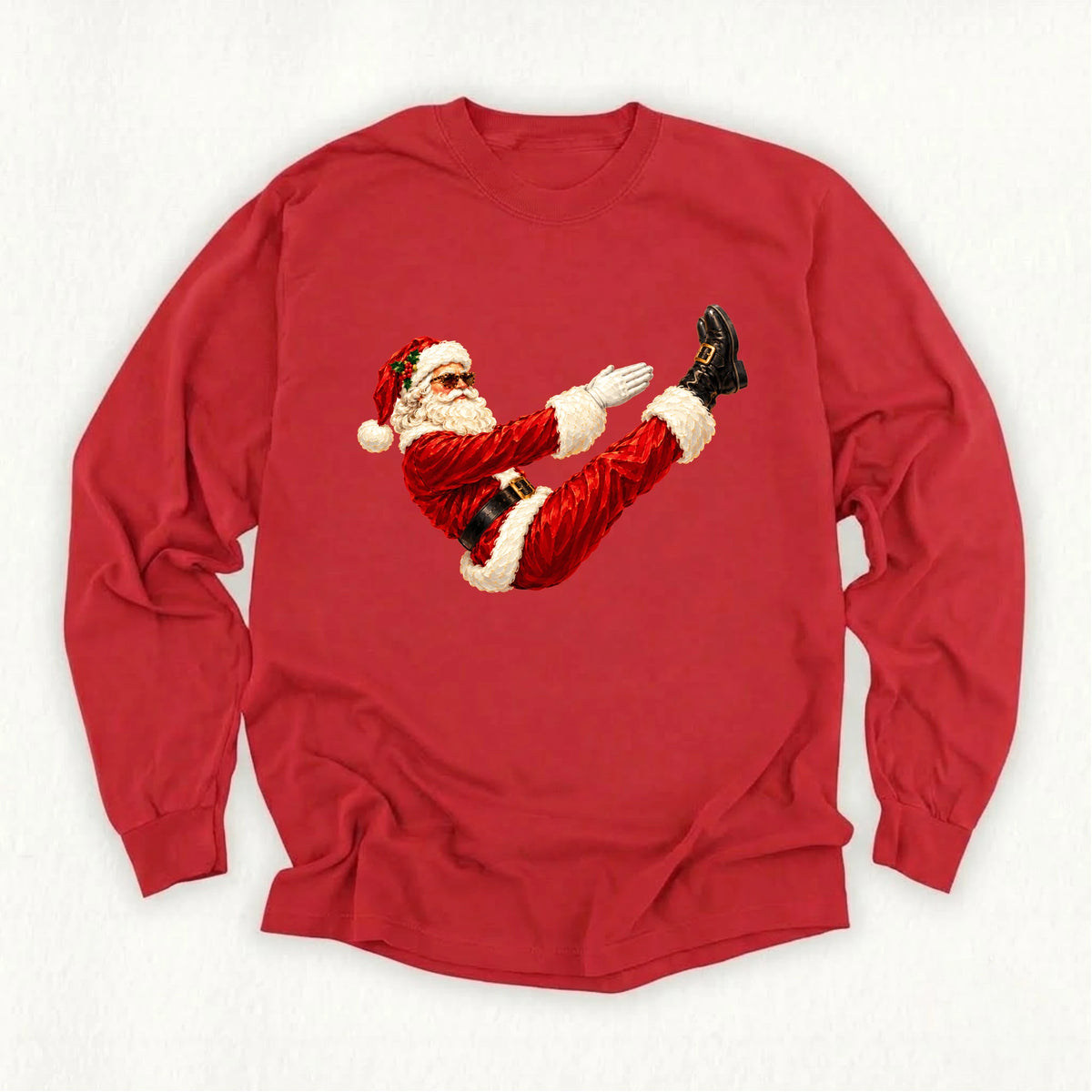 Santa Teaser Long Sleeve T-shirt