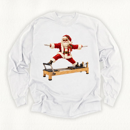 Santa Reformer Side Splits Long Sleeve T-shirt