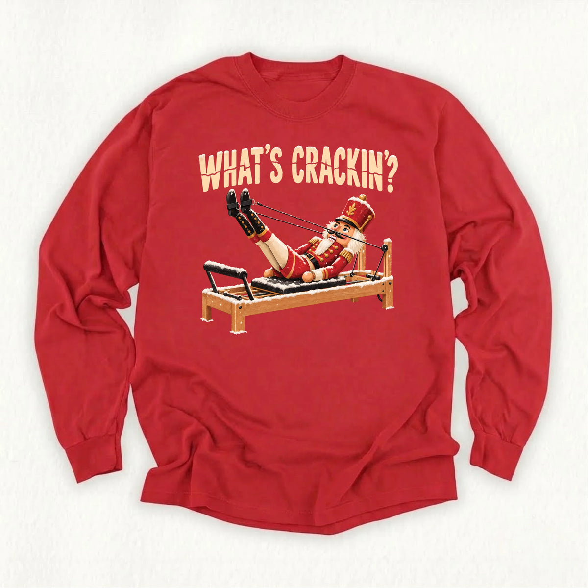 What's Crackin Reformer Long Sleeve T-shirt