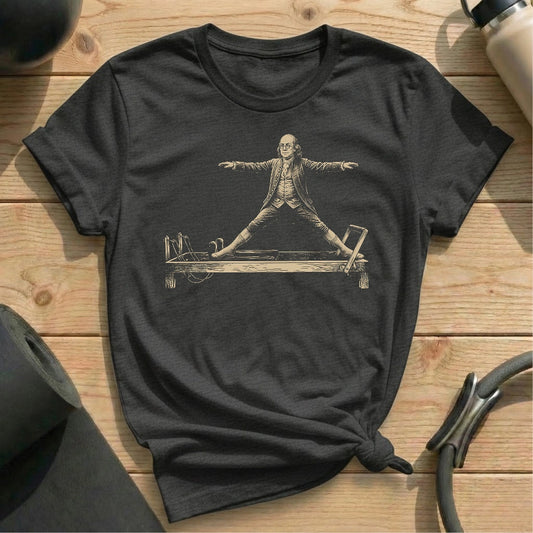 Franklin Pilates T-shirt - in MindCloth Pilates Tshirt Collection