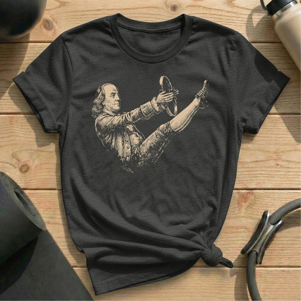 Franklin Teaser T-shirt - in MindCloth Pilates Tshirt Collection