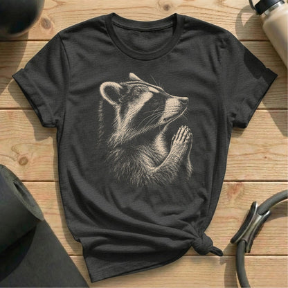 Racoon Meditate T-shirt
