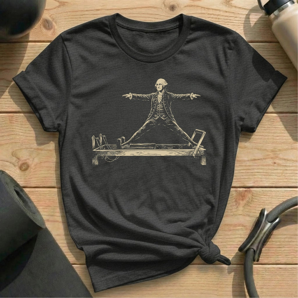Washington Side Split T-shirt - in MindCloth Pilates Tshirt Collection