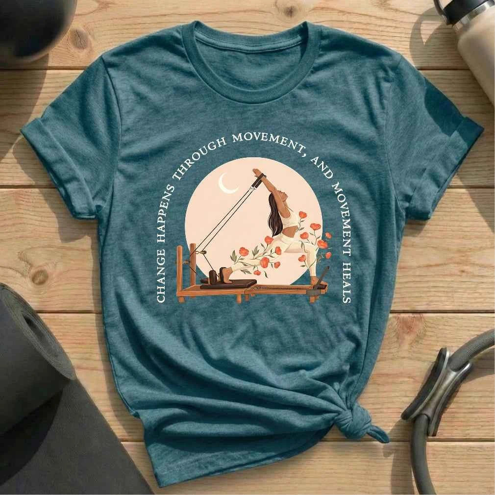 Moon and Flowers T-shirt