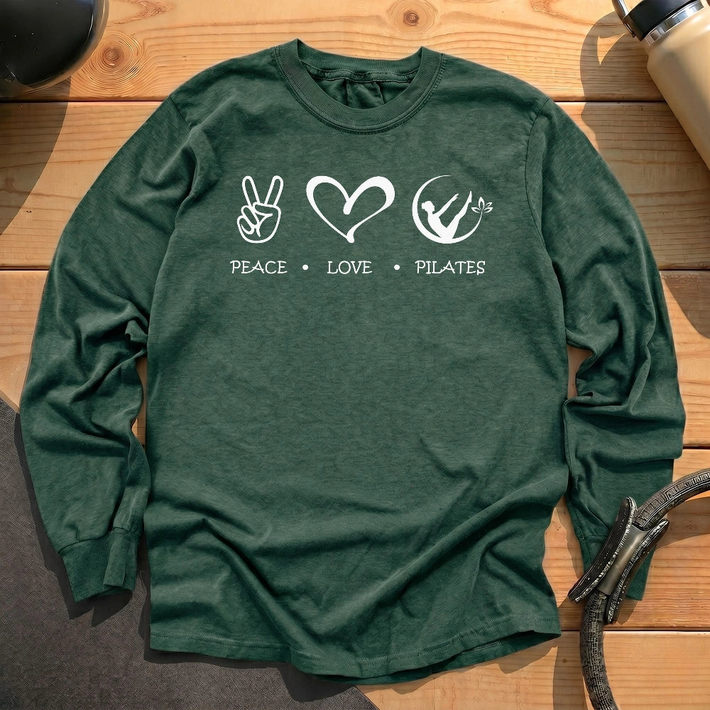 Peace Love Pilates Long Sleeve T-shirt