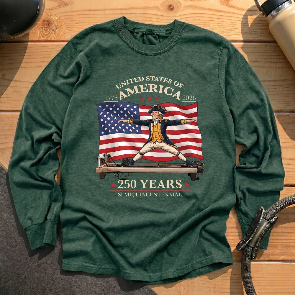 Washington 250th USA Long Sleeve T-shirt