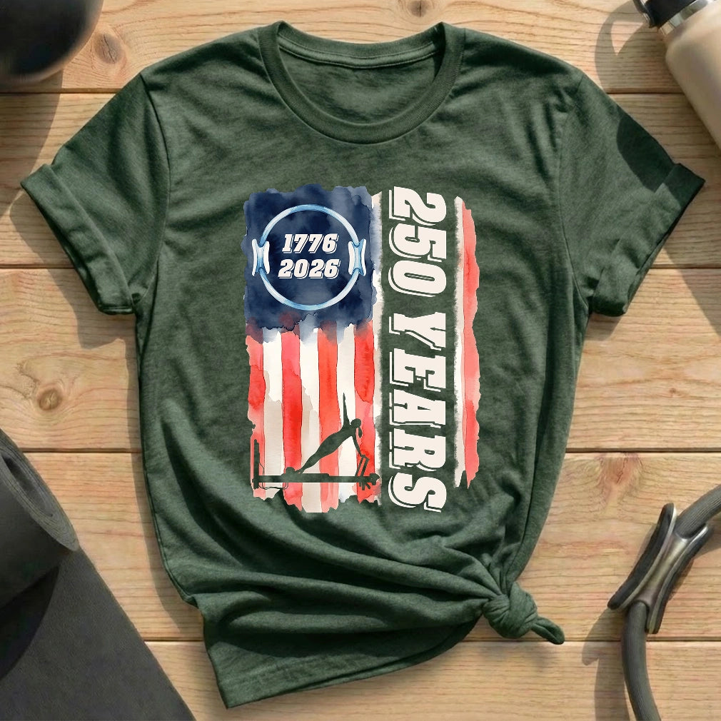 250 Years Watercolour Pose T-shirt