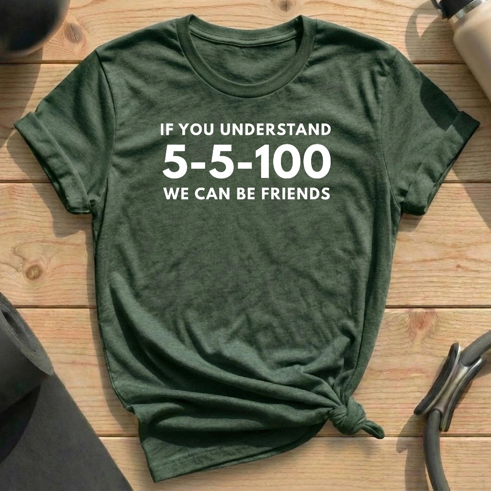 5-5-100 T-shirt