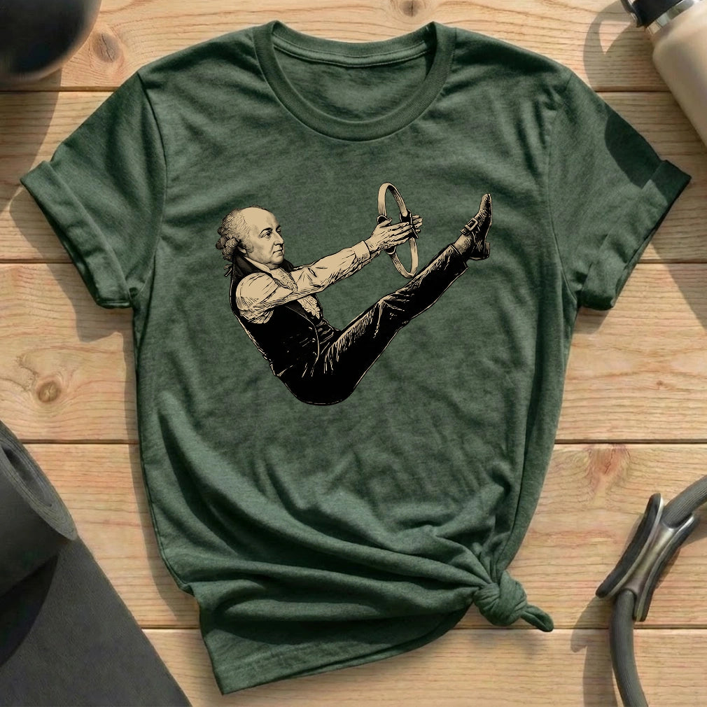 Adams Teaser T-shirt - in MindCloth Pilates Tshirt Collection