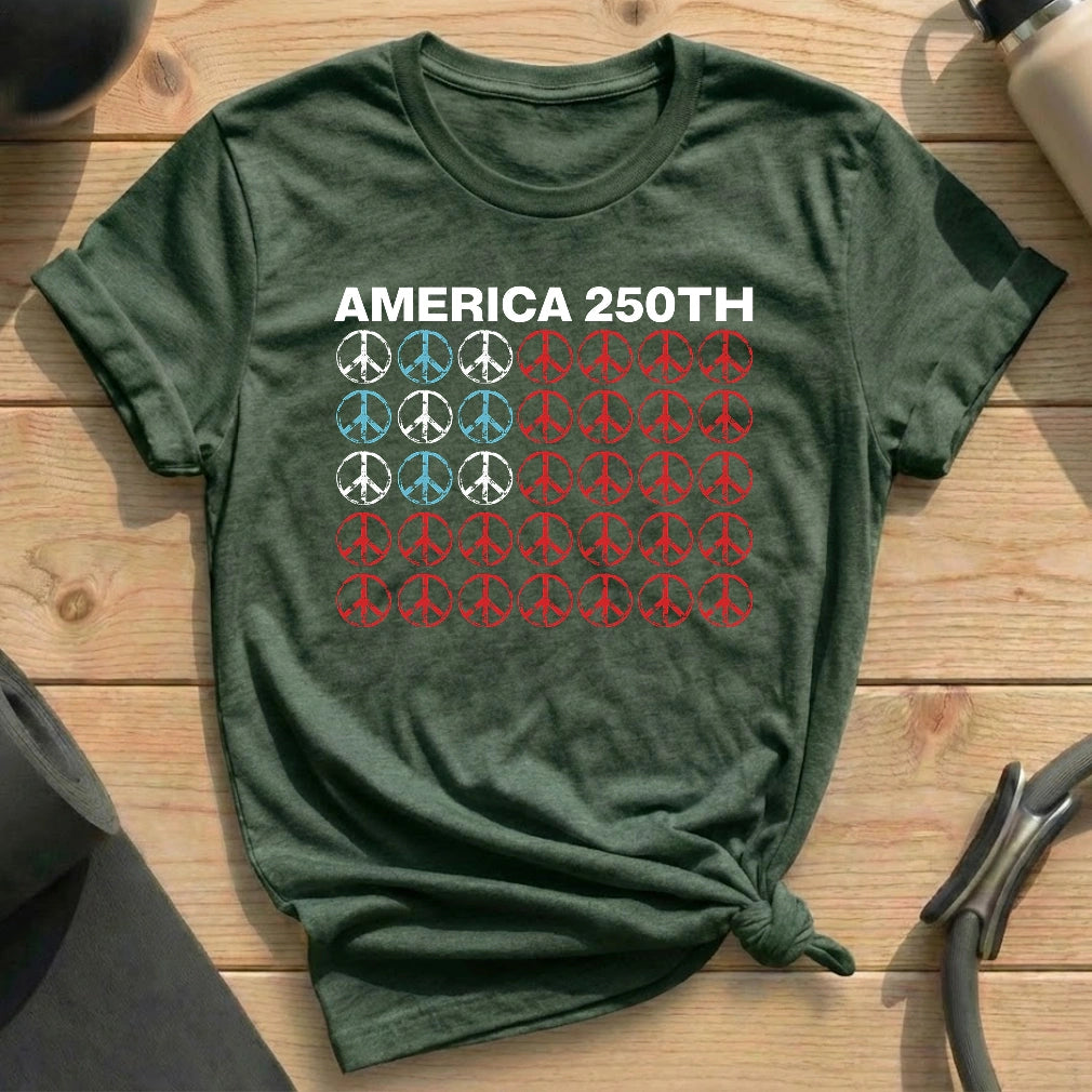America 250th Peace T-shirt