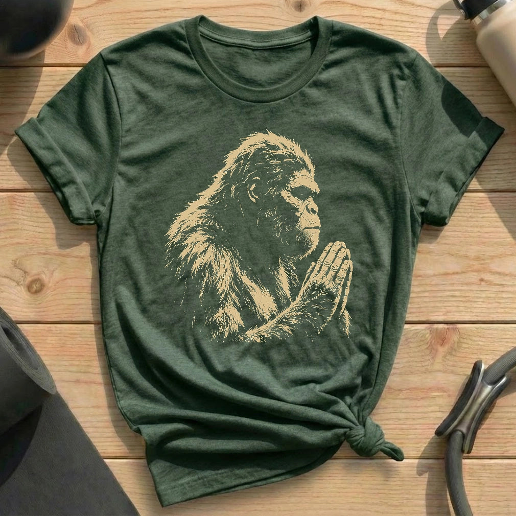 Bigfoot Meditate T-shirt