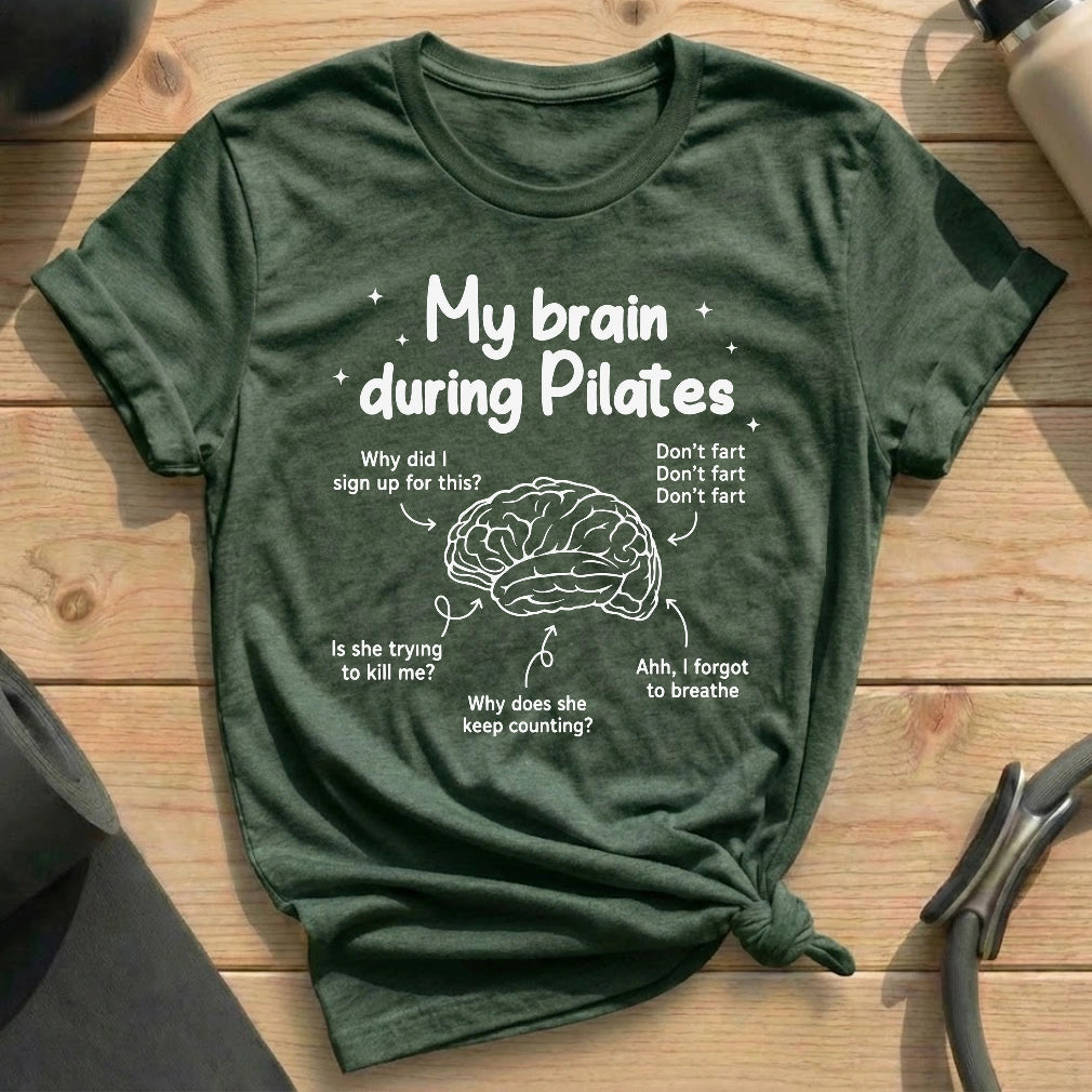 Brain During Pilates T-shirt
