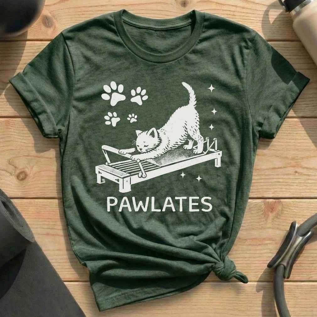 Cat Pawlates T-shirt