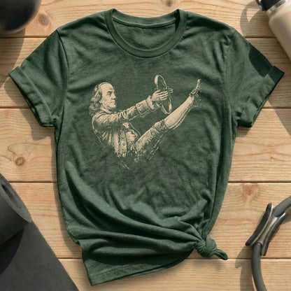 Franklin Teaser T-shirt - in MindCloth Pilates Tshirt Collection