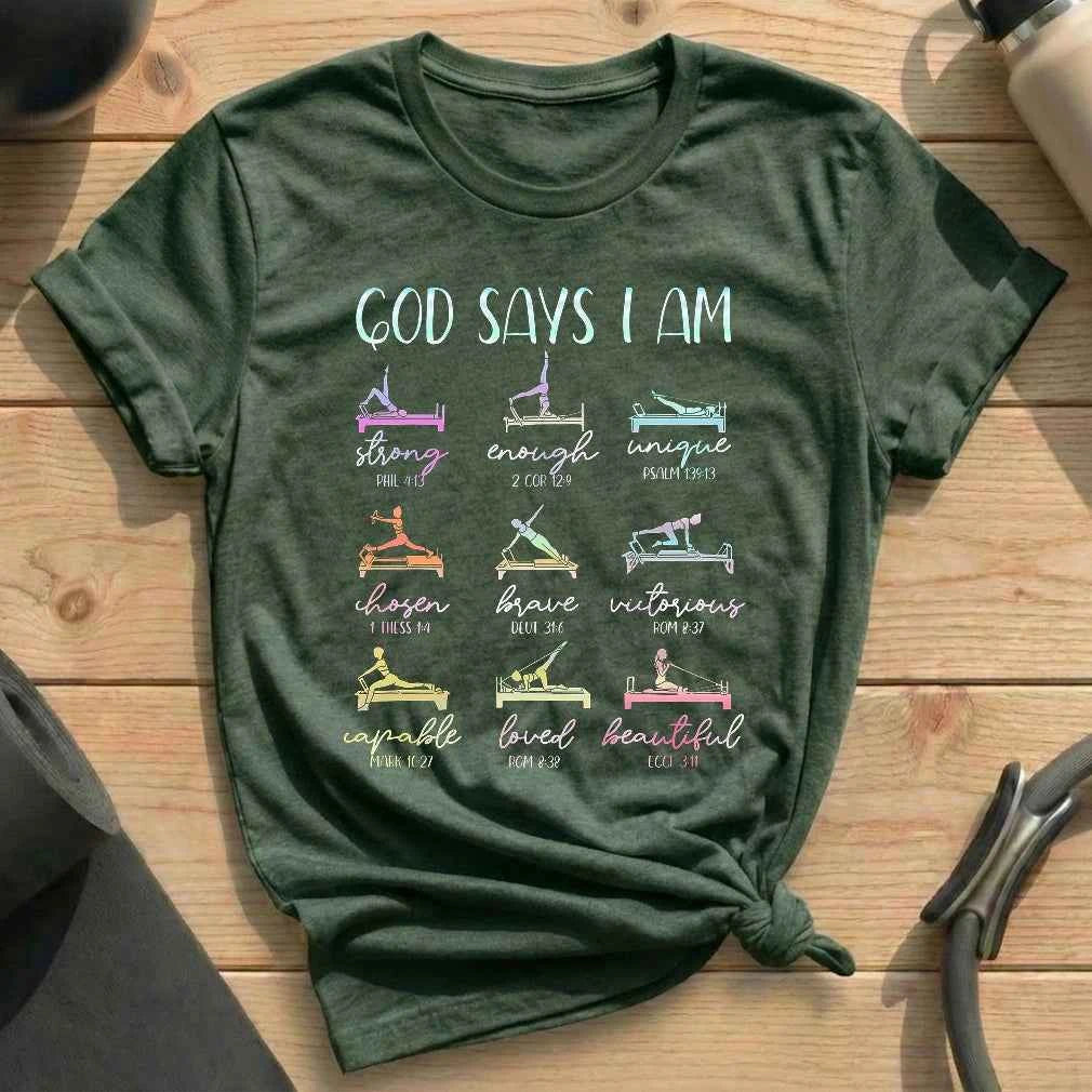 God Says I Am T-shirt